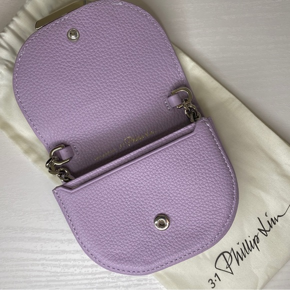 (SOLD) 3.1 Phillip Lim Alix Mini Cardcase (with strap) 💜 - Picture 2 of 5
